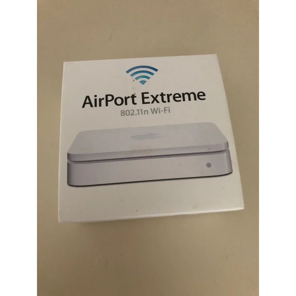 Apple Airport Extreme 802.11n WiFi MC340LL/A‎ Model A1354 New Open Box Tested